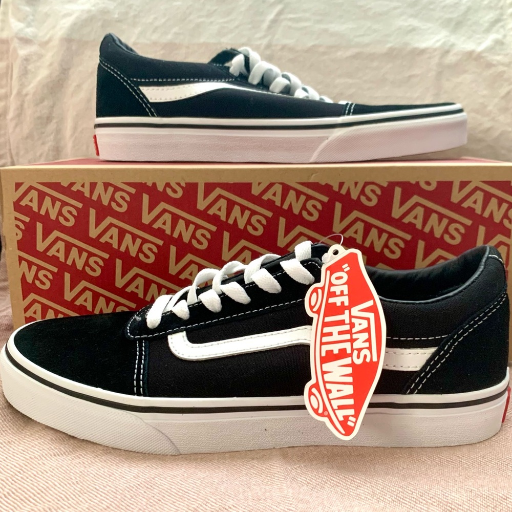 B&W Vans Ward NEW & UNUSED w/ TAG & Box!! 👟🛹